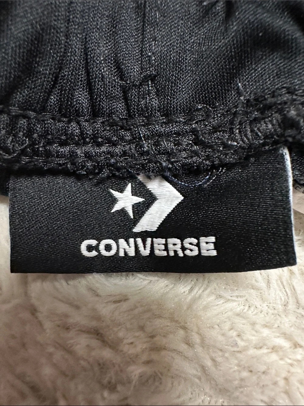 Converse STAR Graphic Black & White  basketball shorts boys youth large